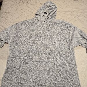 The COMFY Gray Oversized Hoodie Sweatshirt